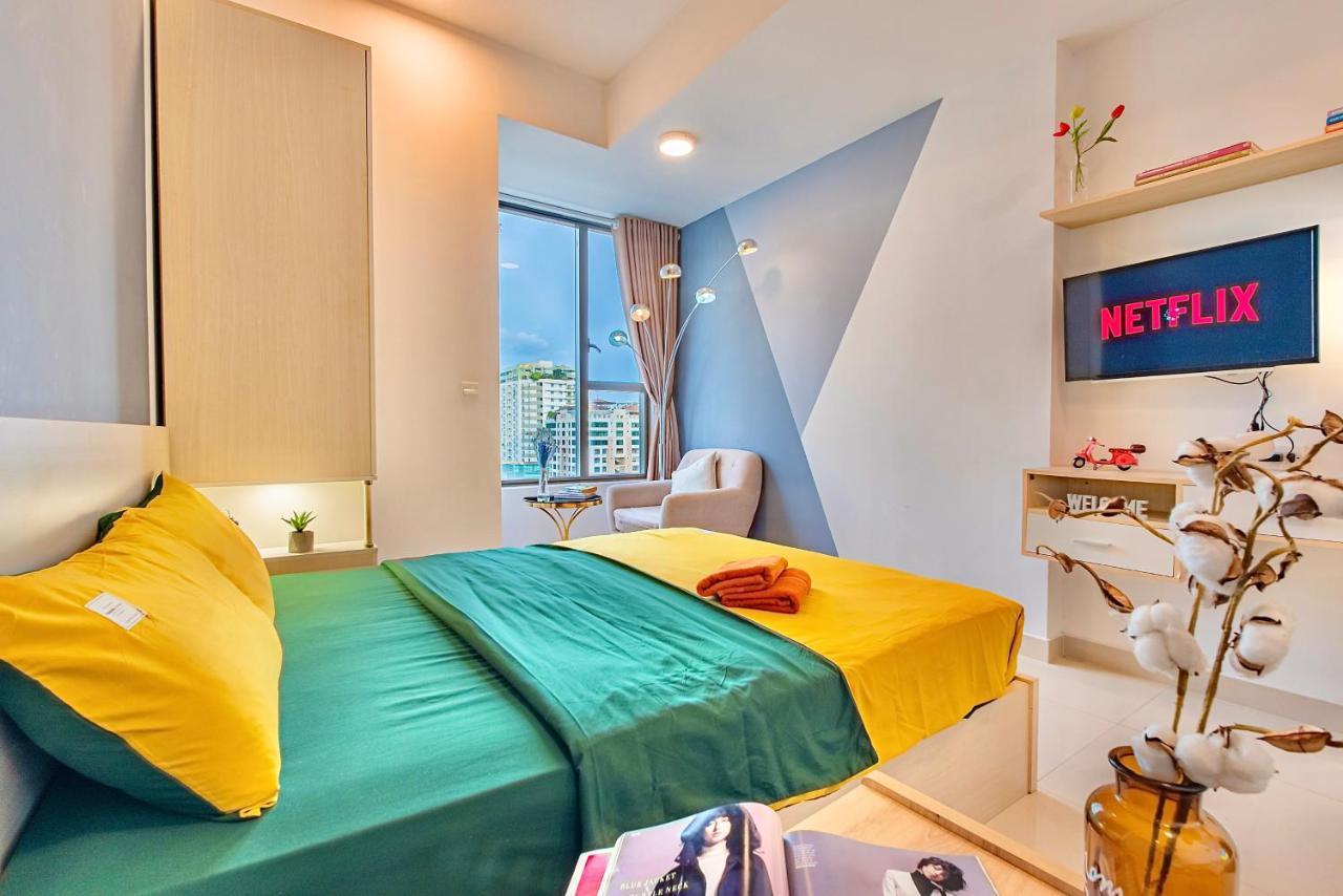 Grand Saigon Centre - Rivergate Residence, Free Gym&Pool 胡志明市 外观 照片