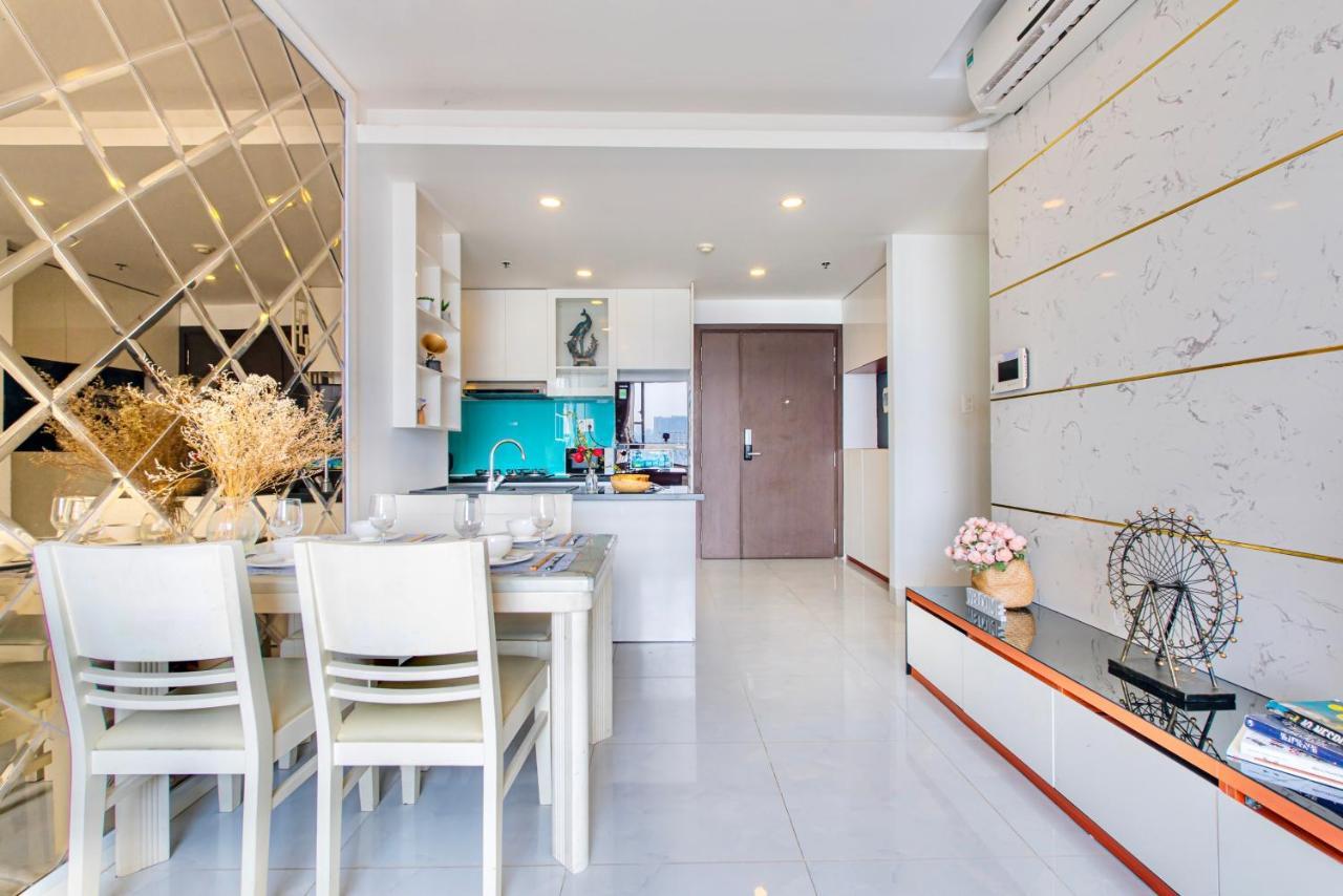 Grand Saigon Centre - Rivergate Residence, Free Gym&Pool 胡志明市 外观 照片