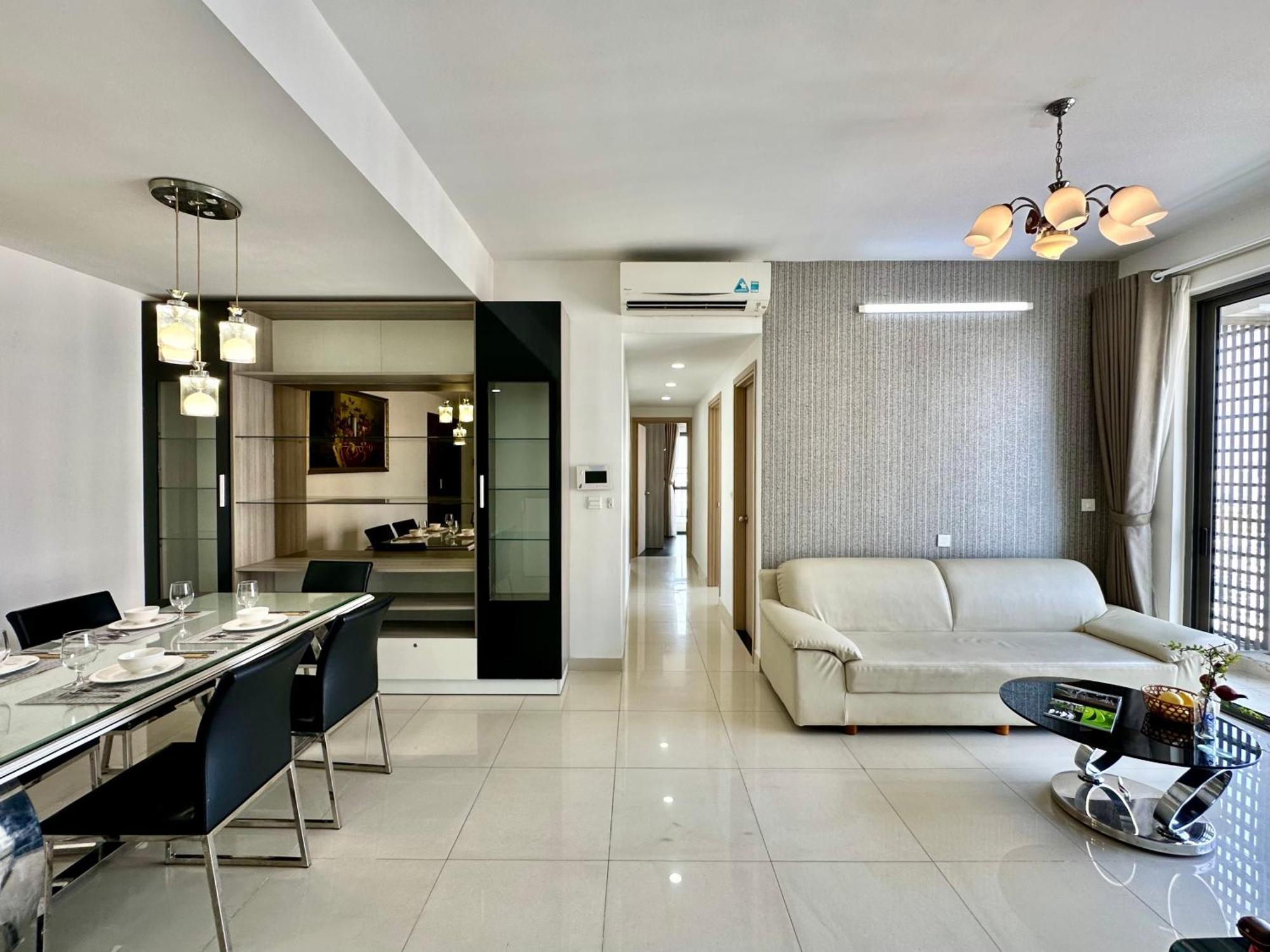 Grand Saigon Centre - Rivergate Residence, Free Gym&Pool 胡志明市 外观 照片