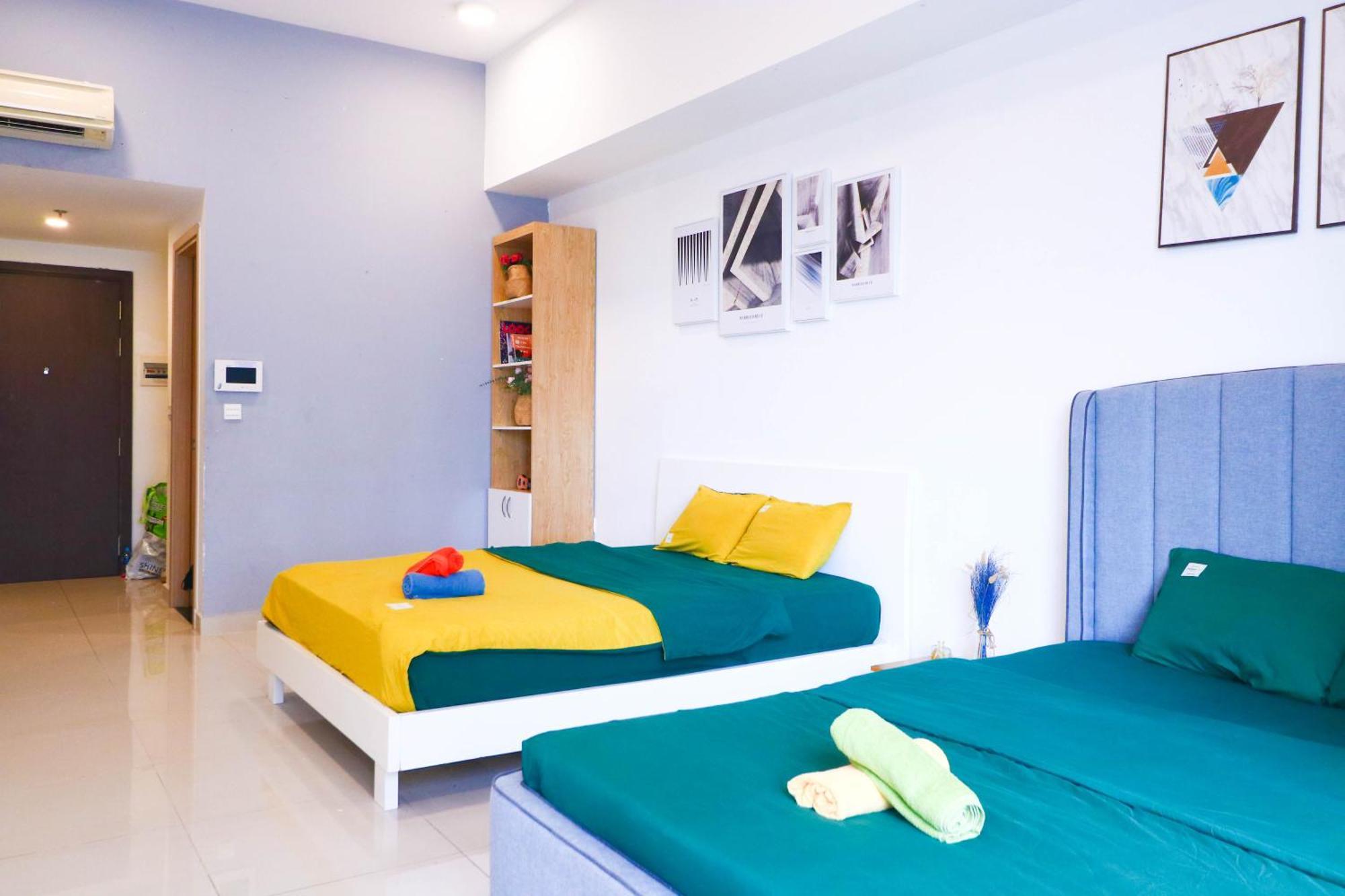 Grand Saigon Centre - Rivergate Residence, Free Gym&Pool 胡志明市 外观 照片