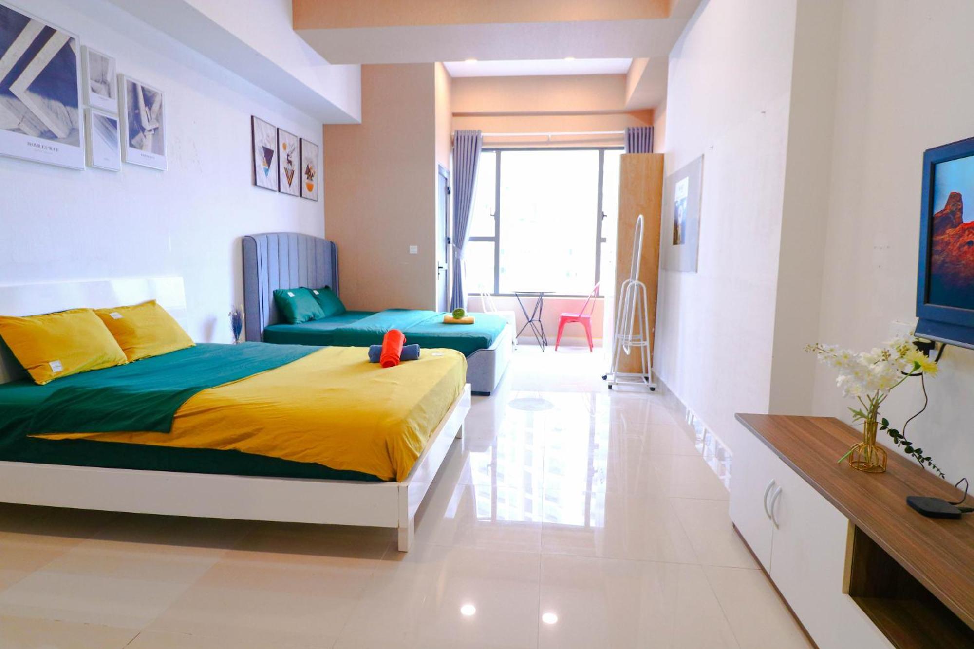 Grand Saigon Centre - Rivergate Residence, Free Gym&Pool 胡志明市 外观 照片