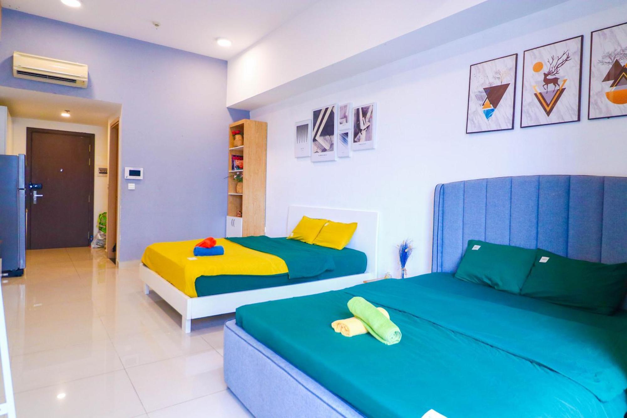 Grand Saigon Centre - Rivergate Residence, Free Gym&Pool 胡志明市 外观 照片